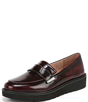 Naturalizer Adiline Patent Leather Slip-On Lightweight Wedge Loafers