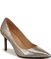 Naturalizer Anna Metallic Crinkle Leather Pumps