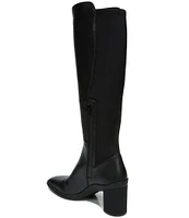 Naturalizer Axel 2 Weatherproof Leather Block Heel Tall Boots