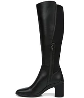 Naturalizer Axel 2 Weatherproof Leather Block Heel Tall Boots