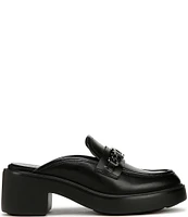 Naturalizer Ayden Leather Chain-Link Mules