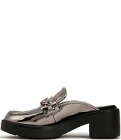 Naturalizer Ayden Patent Leather Chain-Link Mules