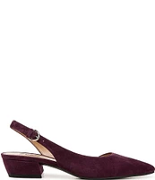 Naturalizer Banks Suede Slingback Dress Pumps