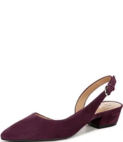 Naturalizer Banks Suede Slingback Dress Pumps