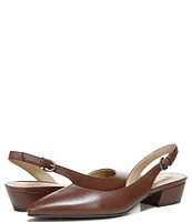 Naturalizer Banks True Colors Leather Slingback Dress Pumps