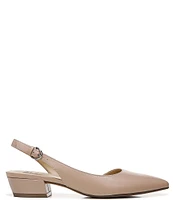 Naturalizer Banks True Colors Leather Slingback Dress Pumps