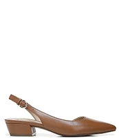 Naturalizer Banks True Colors Leather Slingback Dress Pumps