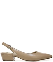 Naturalizer Banks True Colors Leather Slingback Dress Pumps