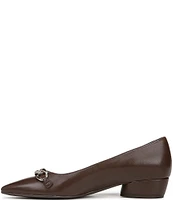 Naturalizer Becca Chain Detail Leather Heeled Flats