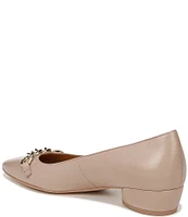 Naturalizer Becca Chain Detail Leather Heeled Flats