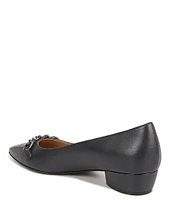 Naturalizer Becca Chain Detail Leather Heeled Flats