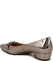 Naturalizer Becca Chain Detail Metallic Flats