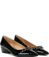 Naturalizer Becca Chain Detail Patent Pumps