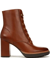 Naturalizer Callie Lace Up Leather Booties