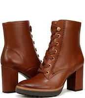 Naturalizer Callie Lace Up Leather Booties