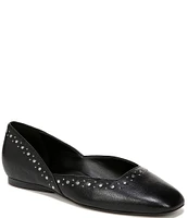 Naturalizer Cody Leather Stud Detail Ballet Flats