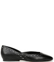 Naturalizer Cody Leather Stud Detail Ballet Flats