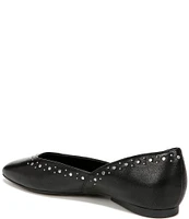 Naturalizer Cody Leather Stud Detail Ballet Flats