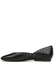 Naturalizer Cody Leather Stud Detail Ballet Flats