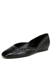 Naturalizer Cody Leather Stud Detail Ballet Flats