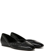 Naturalizer Cody Leather Stud Detail Ballet Flats