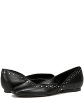 Naturalizer Cody Leather Stud Detail Ballet Flats