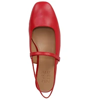 Naturalizer Connie Leather Slingback Ballet Flats