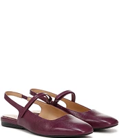 Naturalizer Connie Leather Slingback Ballet Flats