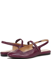 Naturalizer Connie Leather Slingback Ballet Flats