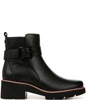 Naturalizer Darry Buckle Leather Booties