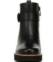 Naturalizer Darry Buckle Leather Booties