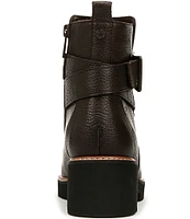 Naturalizer Darry Buckle Leather Booties