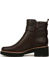 Naturalizer Darry Buckle Leather Booties