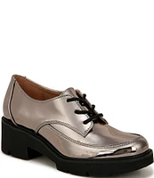 Naturalizer Darry Lace-Up Lug Sole Platform Oxford Loafers