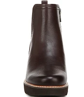 Naturalizer Darry Water Repellent Leather Booties