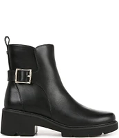 Naturalizer Delilah Leather Buckle Ankle Booties