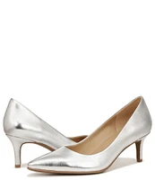 Naturalizer Everly Metallic Leather Kitten Heel Pumps