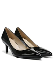 Naturalizer Everly Patent Leather Kitten Heel Pumps