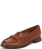 Naturalizer Fabienne Metallic Ornamentation Leather Slip-On Loafers