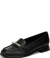 Naturalizer Fabienne Metallic Ornamentation Leather Slip-On Loafers