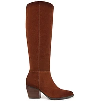 Naturalizer Fae Suede Knee High Tall Boots