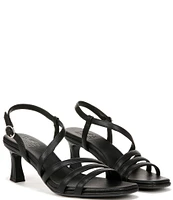 Naturalizer Galaxy Leather Strappy Sandals