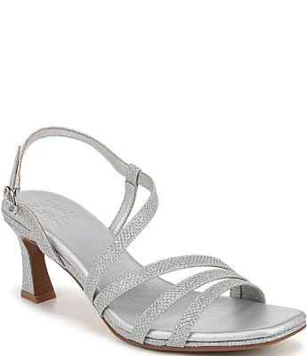 Naturalizer Galaxy Sparkle Strappy Dress Sandals