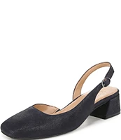 Naturalizer Jayla Textured Suede Slingback Pumps