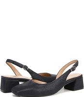 Naturalizer Jayla Textured Suede Slingback Pumps