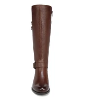 Naturalizer Jessie Tall Leather Buckle Riding Boots