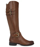 Naturalizer Jessie Tall Leather Buckle Riding Boots