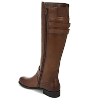 Naturalizer Jessie Tall Leather Buckle Riding Boots