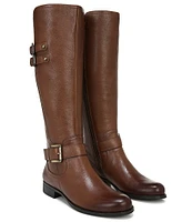 Naturalizer Jessie Tall Leather Buckle Riding Boots