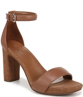 Naturalizer Joy Cork Ankle Strap Dress Sandals